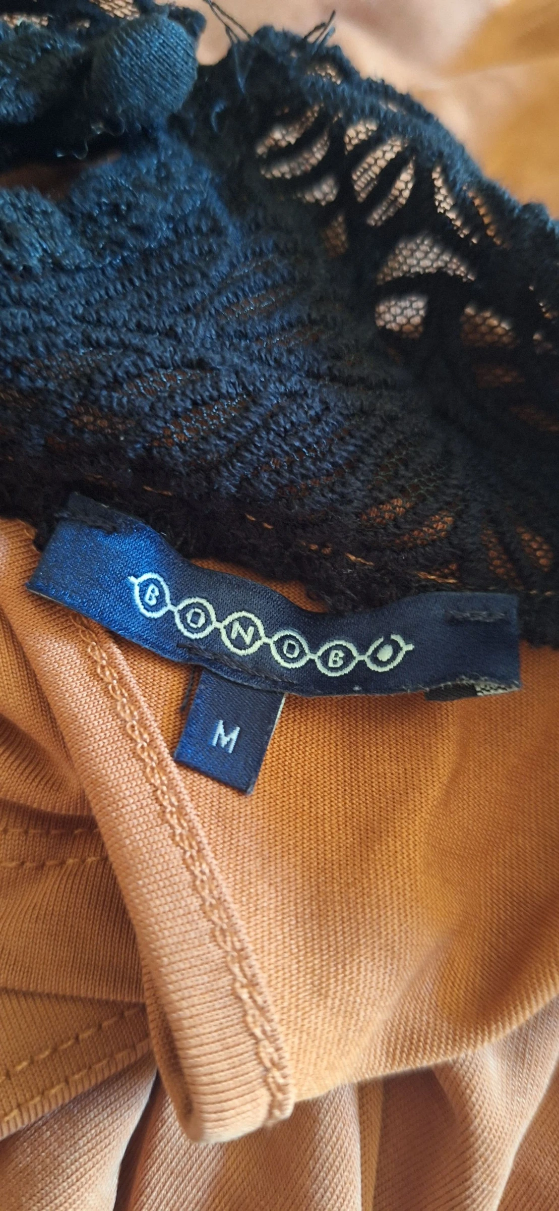 Zomertanktop met dunne schouderbandjes Terracotta Bonobo 🤎 – photo 4